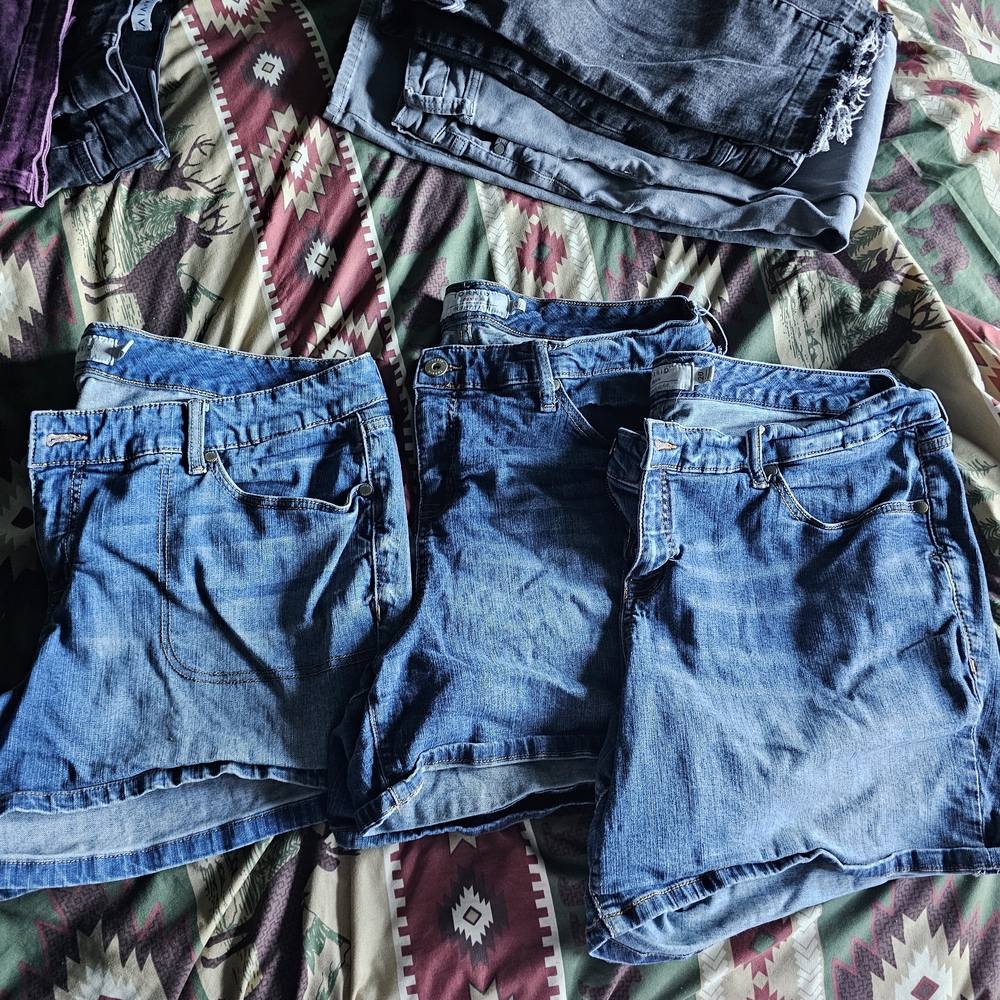 Torrid Size 20 Shorts (Lot Of 3) Short Inseam